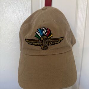 Indianapolis Motor Speedway Khaki colored hat